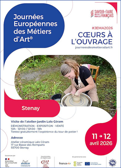 Journées européennes des métiers d'art les 11 et 12 avril